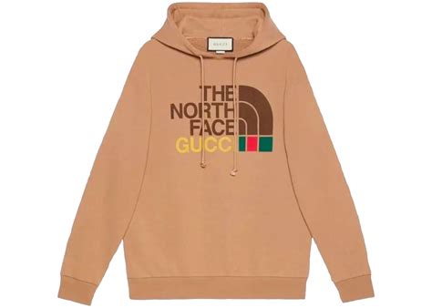 t-shirt north face gucci|gucci north face hoodie brown.